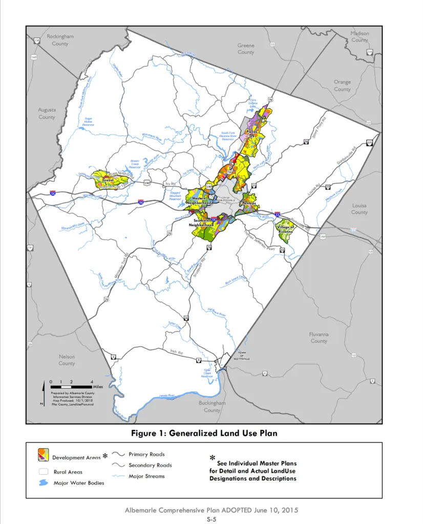 Albemarle County Rural Area – PEC Interactive Map – The Piedmont ...